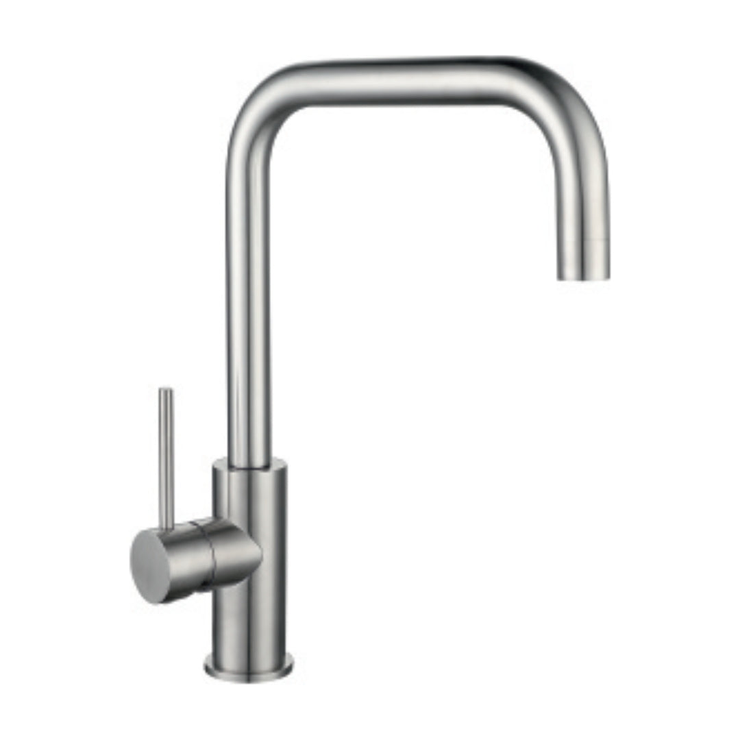 Carysil Table Mounted Regular Kitchen Sink Mixer ASL 2201 with Swinging Spout in Satin Finish
