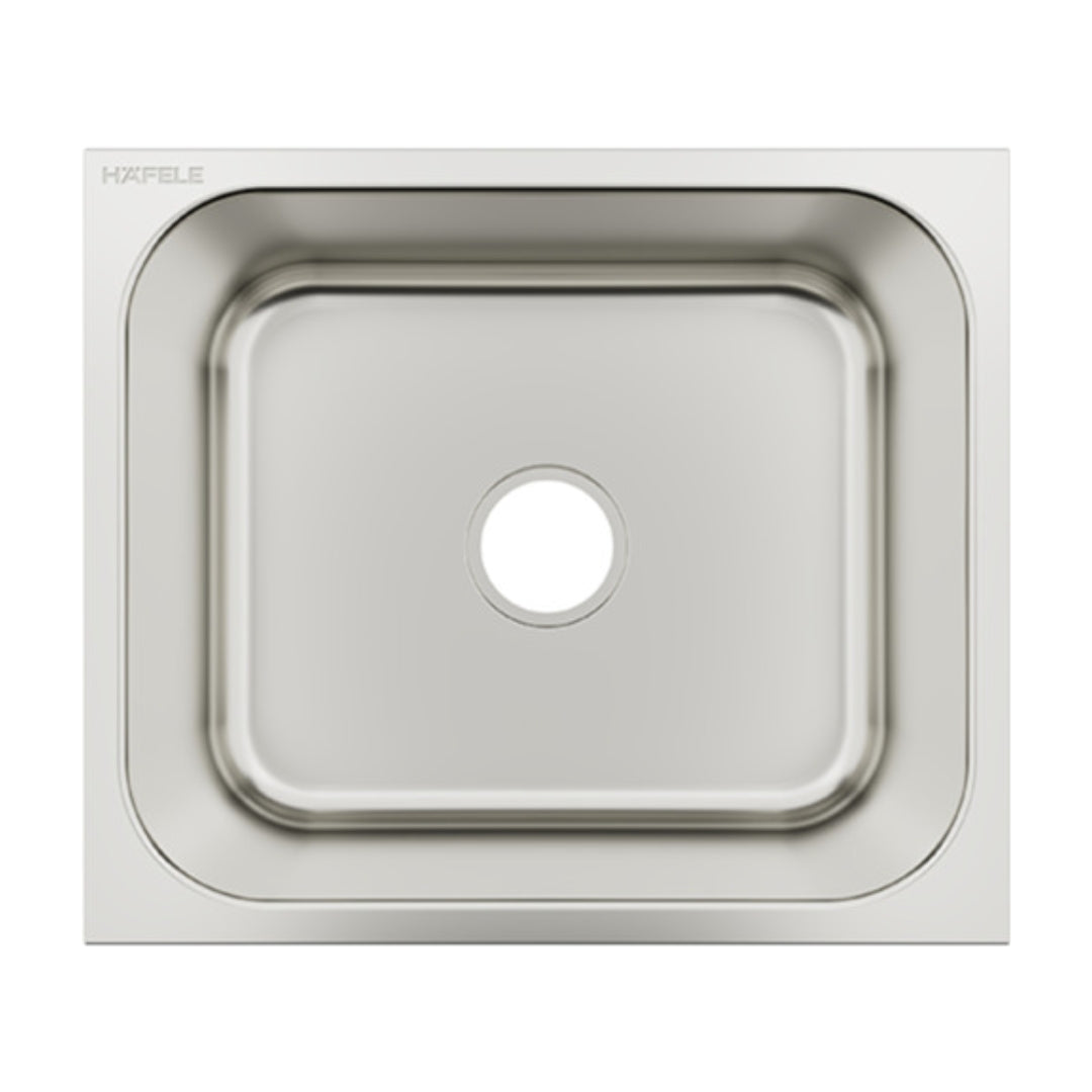 Hafele Stainless Steel Sink Astral Series SINGLE BOWL ASTRAL 2118 ( 21 x 18 inches ) - Glossy