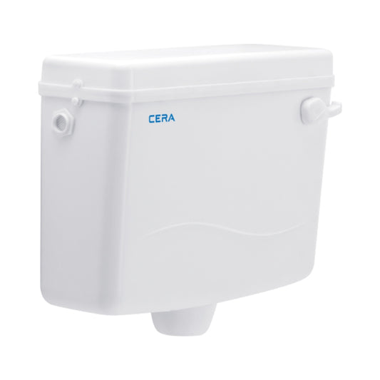 Cera External Wall Mounted Cistern Without Frame B1010107 - Snow White