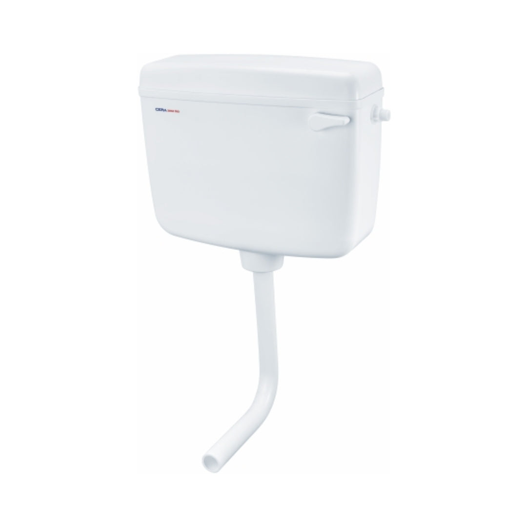 Cera External Wall Mounted Cistern Without Frame B1010113 - Snow White