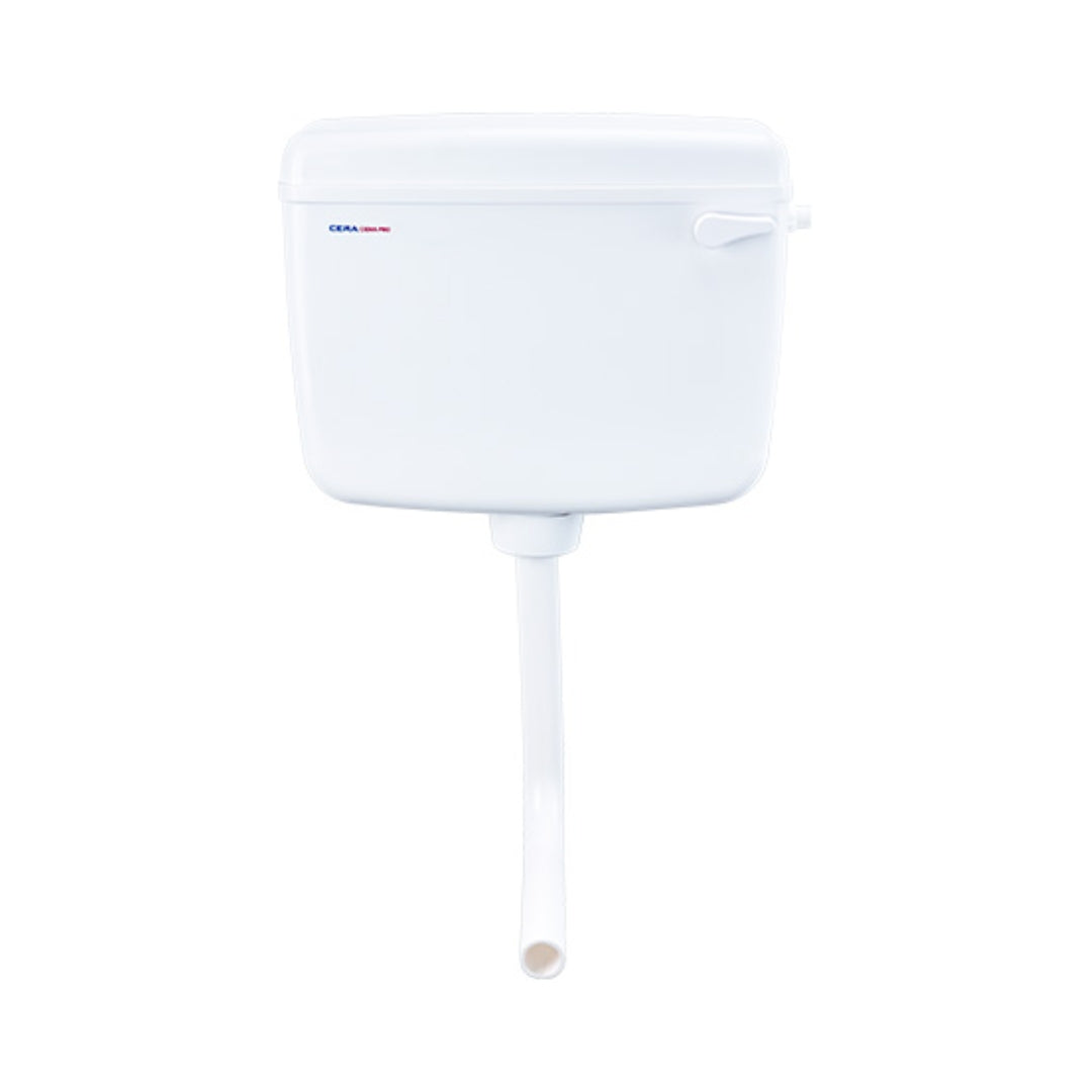 Cera External Wall Mounted Cistern Without Frame B1010113 - Snow White