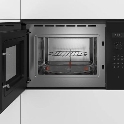 Bosch Built In Oven With Air Fryer Series 6 HJG852YB0I + Bosch Built-In Microwave Series 6 BEL554MB0I