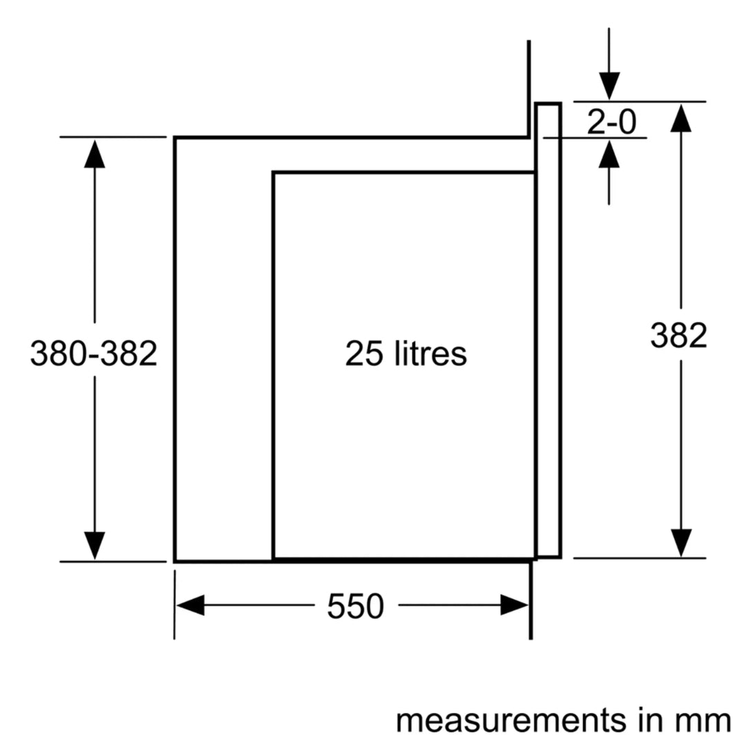 Bosch Built-In Microwave Series 6 BEL554MB0I