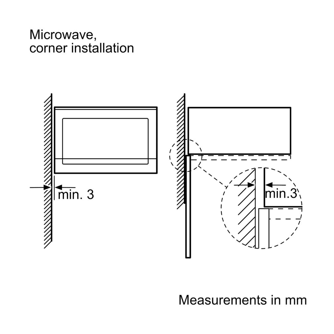 Bosch Built-In Microwave Series 6 BEL554MB0I