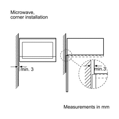 Bosch Built In Oven With Air Fryer HBG7341B1 + Bosch Built-In Microwave Series 6 BEL554MB0I