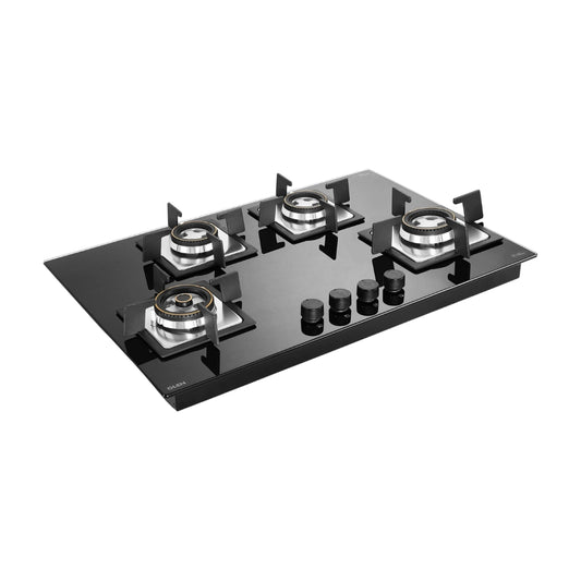 Glen 74 cm 4 Burner Hob BH 1074 SQ HT DB MTR