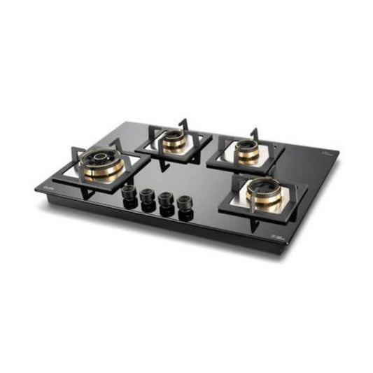 Glen 77 cm 4 Burner Hob BH 1074 SQ HT TOTAL DB TR 77