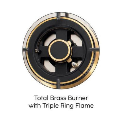 Glen 90 cm 4 Burner Hob BH 1094 XL SQ HT TOTAL DB TR