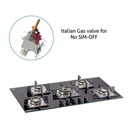 Glen 90 cm 5 Burner Hob BH 1095 SQ DB TR FFD