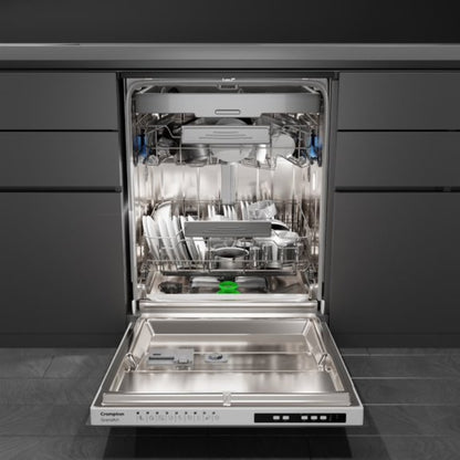 Crompton Built In Dishwasher GrandArt Series BI-DWGAV15PS-FI with 15 Place Settings