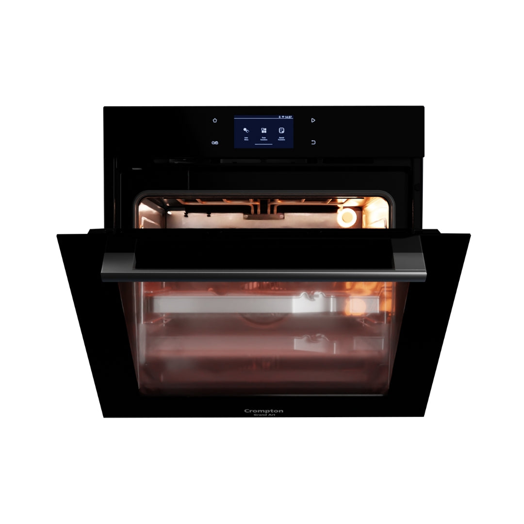 Crompton Built In Oven GrandArt BIO-GATFTPRO-78L + Crompton Built-In Convection Microwave GrandArt Series MWO-GACON25L-MBL