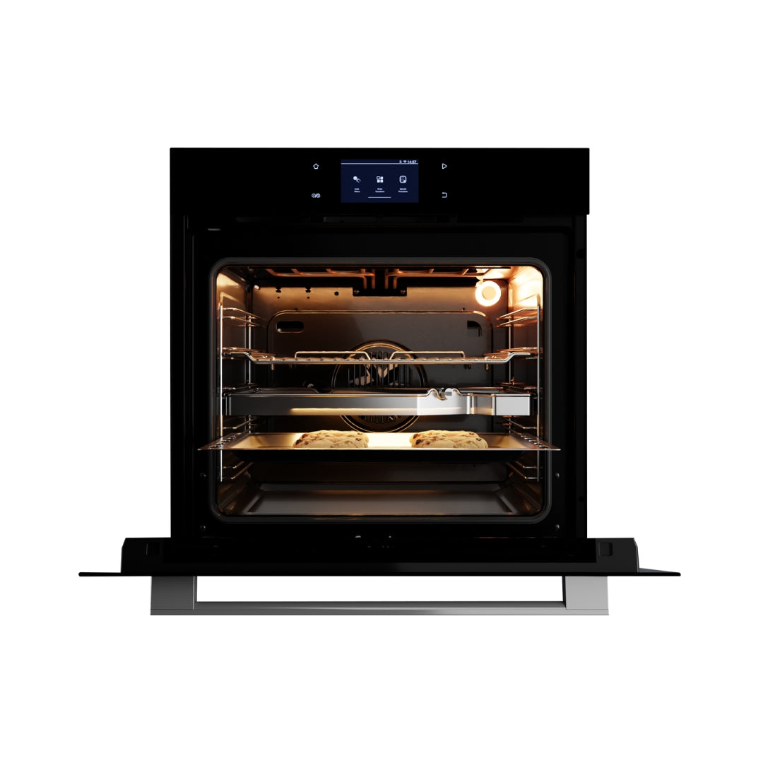 Crompton Built In Oven GrandArt BIO-GATFTPRO-78L + Crompton Built-In Convection Microwave GrandArt Series MWO-GACON25L-MBL