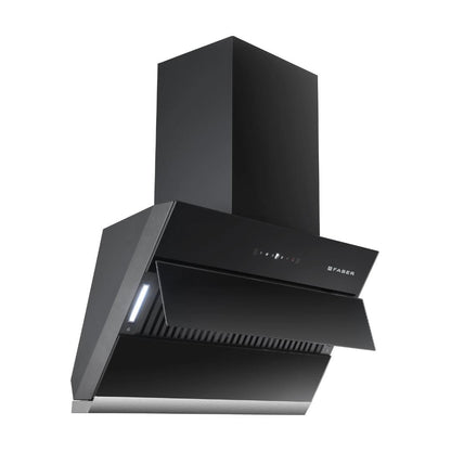 Faber 60 cm Wall Mounted Chimney BLISS FL SC AC BK 60