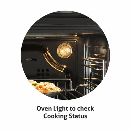 Glen Built In Oven BO 652 TOUCH MR TURBO BLACK
