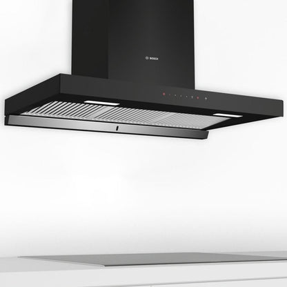 Bosch Built In Oven HBF532BA0I + Bosch Built-In Microwave Series 4 BEL553MS0I + Bosch 90 cm Wall Mounted Chimney Self Clean Series DWBA98H60I + Bosch 90 cm 4 Burner Hob True Brass 2D PNF9B6F20I