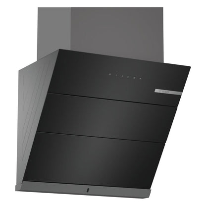 Bosch 60 cm Wall Mounted Chimney Self Clean Series DWKA68G60I + Bosch 60 cm 4 Burner Hob True AL 2D PNH6B6B12I