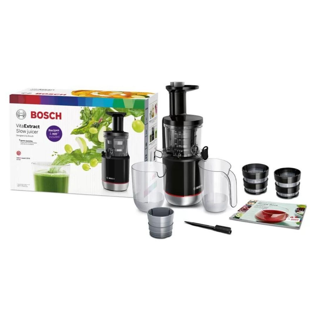 Bosch Cold Pressed Juicer VITAEXTRACT MESM731M Black