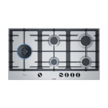 Bosch 90 cm 5 Burner Hob Serie 6 Flame Select PCS9A5C90I