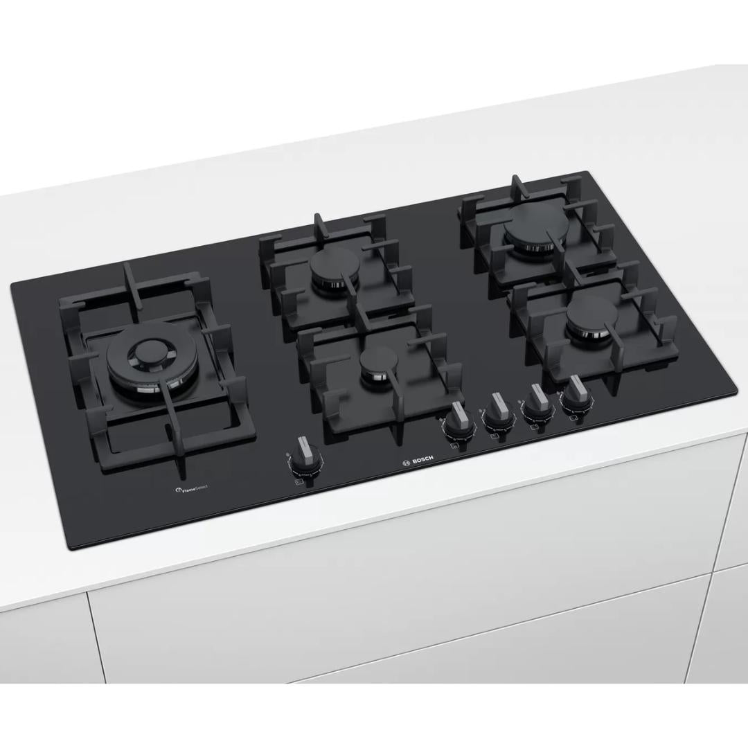 Bosch 90 cm 5 Burner Hob Serie 6 Flame Select PPS9A6B90I