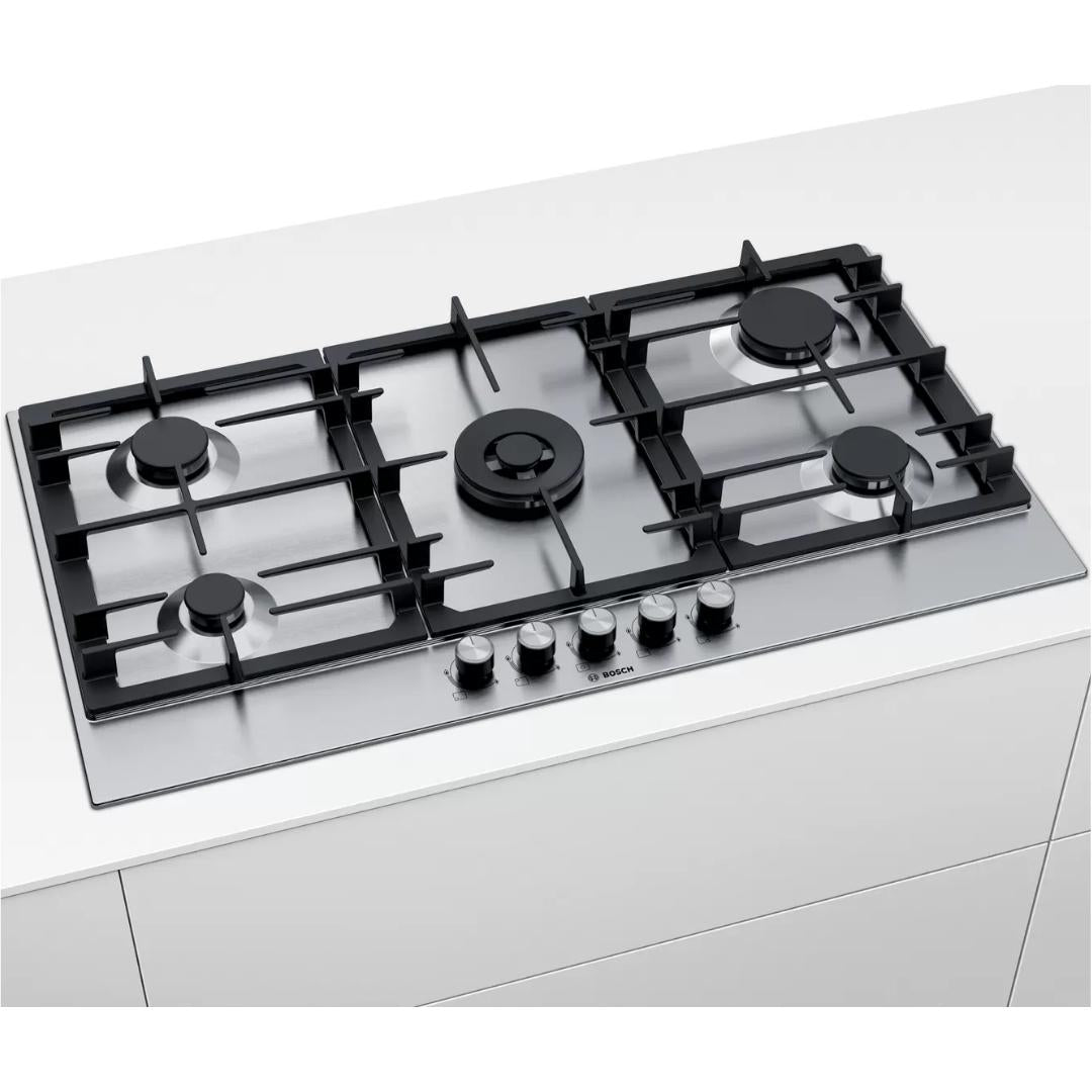 Bosch 90 cm 5 Burner Hob Serie 6 PCQ9B5O90I