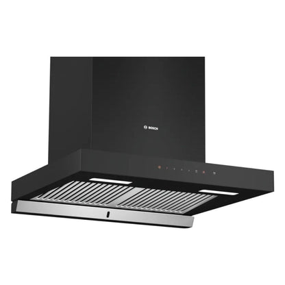 Bosch 60 cm Wall Mounted Chimney Self Clean Series DWBA68H60I + Bosch 60 cm 4 Burner Hob True AL 2D PNH6B6B12I