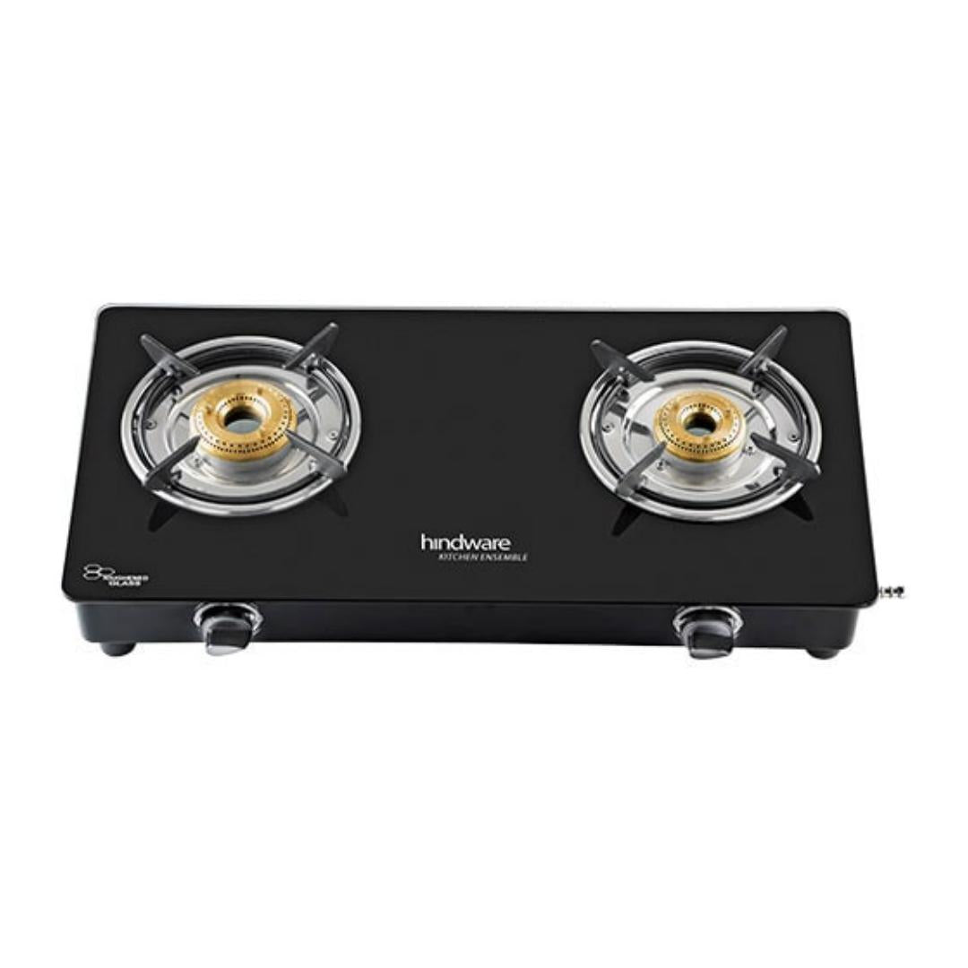 Hindware 57 cm 2 Burner Cooktop Brio Plus Series BRIO PLUS 2B