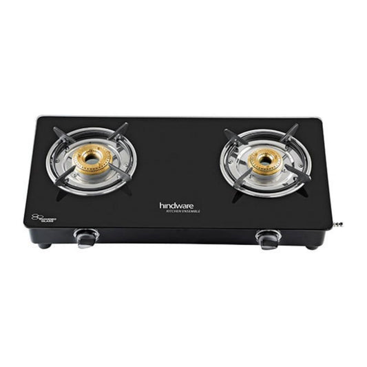 Hindware 57 cm 2 Burner Cooktop Brio Plus Series BRIO PLUS 2B