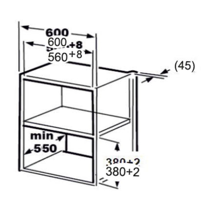 Carysil Built-In Convection Microwave MWO 2