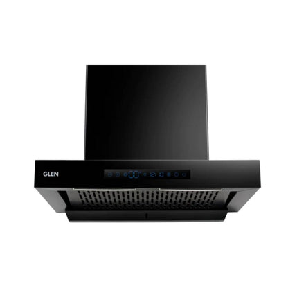 Glen 60 cm Wall Mounted Chimney Filterless Series CH 6053 BL BLDC AC 60 + Glen Cooking Range CR 2014 DB AI