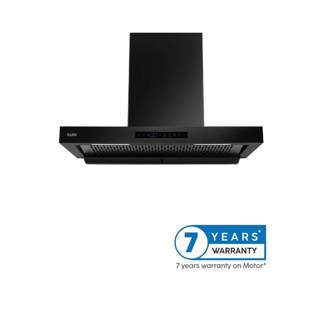 Glen 90 cm Wall Mounted Chimney Filterless Series CH 6053 BL BLDC AC 90