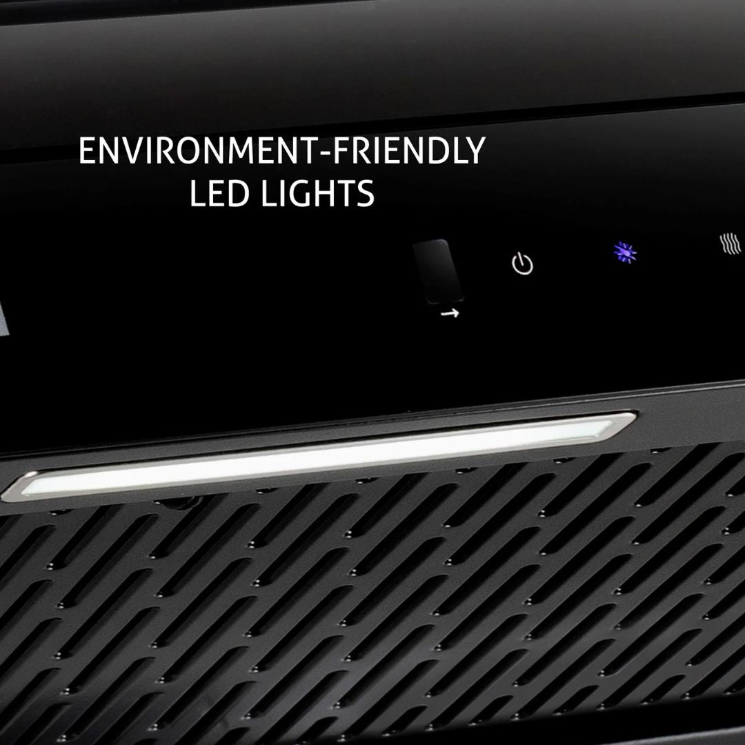 Glen 60 cm Wall Mounted Chimney Filterless Series CH 6059 BL AC 60
