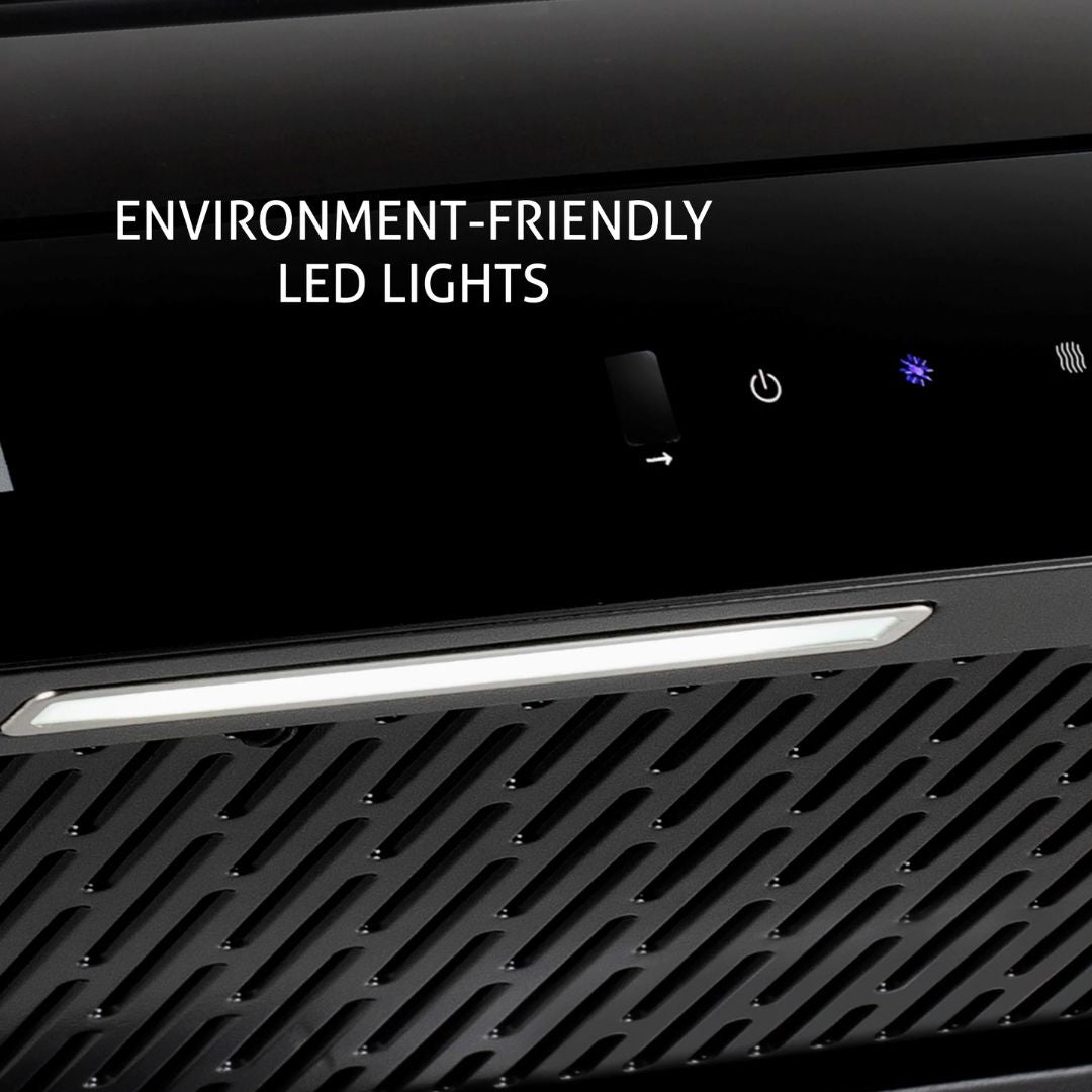 Glen 90 cm Wall Mounted Chimney Filterless Series CH 6059 BL AC 90