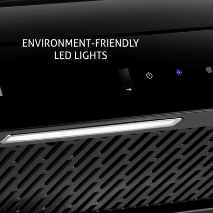 Glen 90 cm Wall Mounted Chimney Filterless Series CH 6062 BL MS AC 90