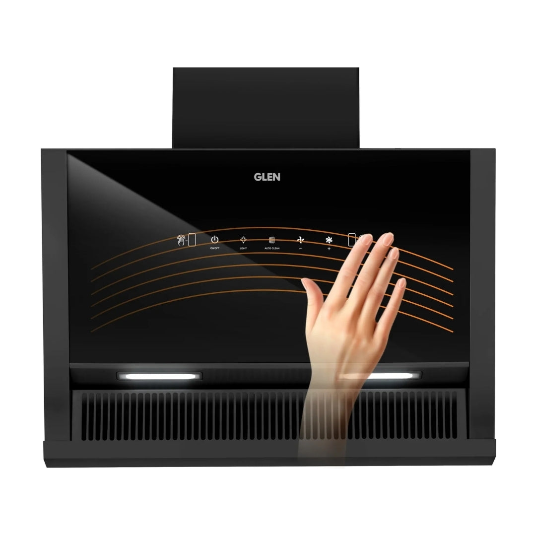 Glen 60 cm Wall Mounted Chimney Filterless Series CH 6072 SX AC 60