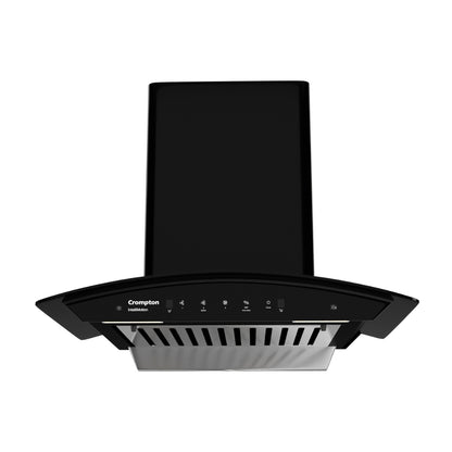 Crompton 60 cm Wall Mounted Chimney IntelliMotion CHD-IMC60BFA-MBL