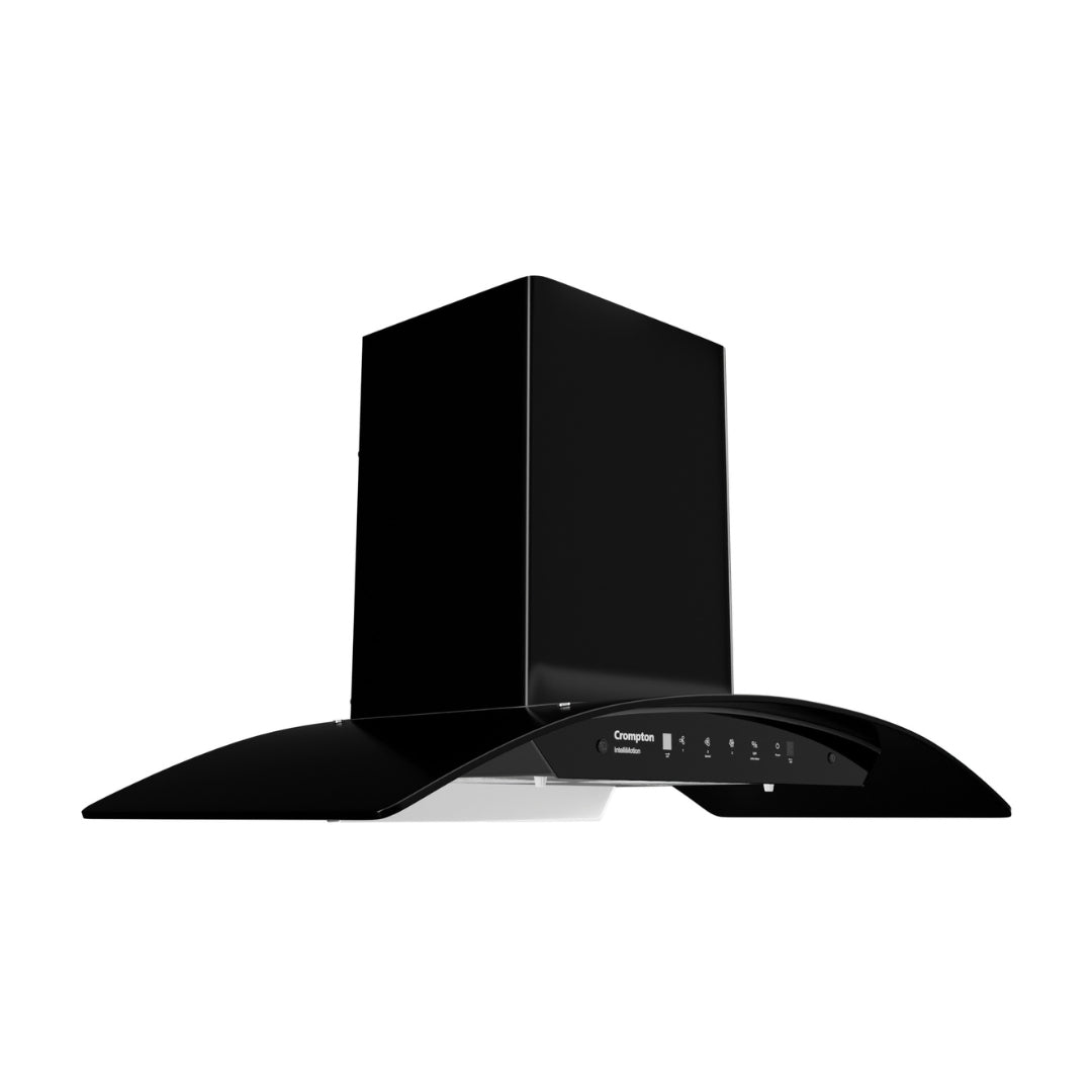 Crompton 90 cm Wall Mounted Chimney IntelliMotion CHD-IMC90BFA-MBL