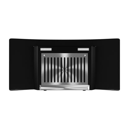 Crompton 90 cm Wall Mounted Chimney IntelliMotion CHD-IMC90BFA-MBL