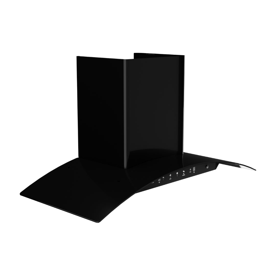 Crompton 90 cm Wall Mounted Chimney IntelliMotion CHD-IMC90FLE-MBL