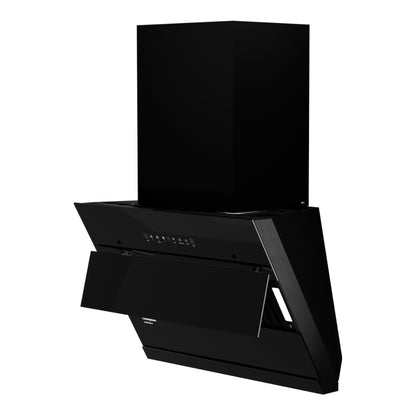 Crompton 60 cm Wall Mounted Chimney IntelliMotion CHD-IMI60FLE-MBL
