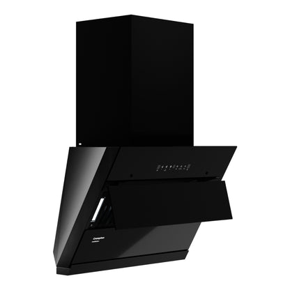 Crompton 60 cm Wall Mounted Chimney IntelliMotion CHD-IMI60FLE-MBL