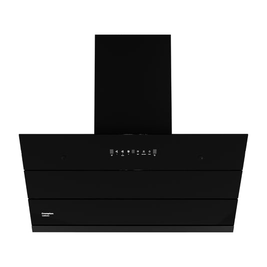 Crompton 90 cm Wall Mounted Chimney IntelliMotion CHD-IMI90FLE-MBL