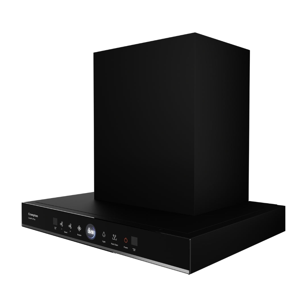 Crompton 60 cm Wall Mounted Chimney QuietPro Plus CHD-QPPB60FLE-MBL