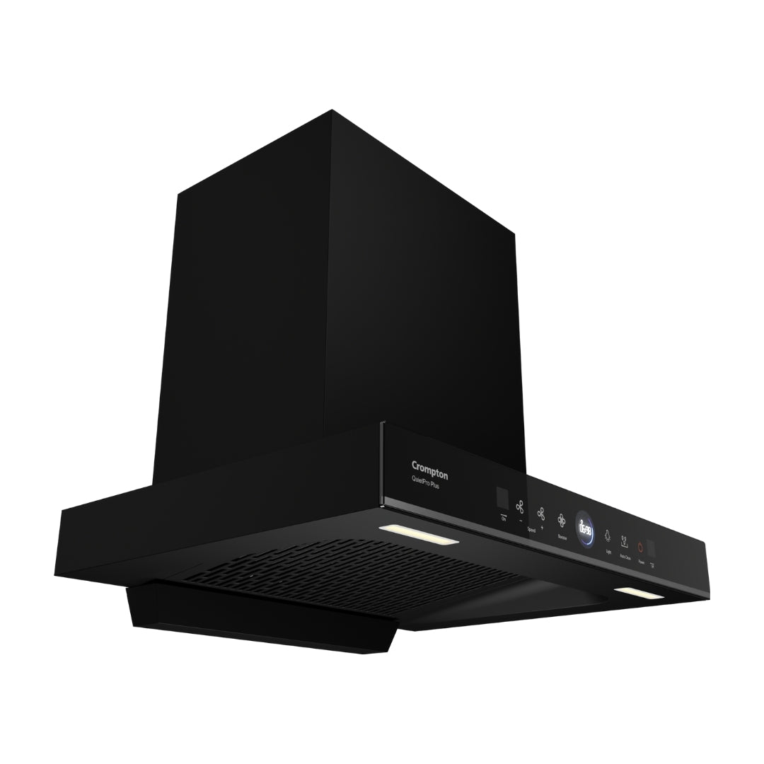 Crompton 60 cm Wall Mounted Chimney QuietPro Plus CHD-QPPB60FLE-MBL