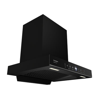 Crompton 60 cm Wall Mounted Chimney QuietPro Plus CHD-QPPB60FLE-MBL