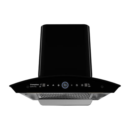 Crompton 60 cm Wall Mounted Chimney QuietPro Plus CHD-QPPC60FLE-MBL