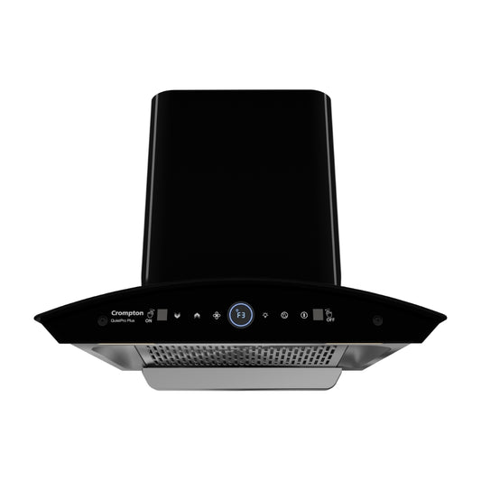 Crompton 60 cm Wall Mounted Chimney QuietPro Plus CHD-QPPC60FLE-MBL