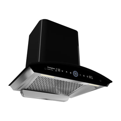 Crompton 60 cm Wall Mounted Chimney QuietPro Plus CHD-QPPC60FLE-MBL