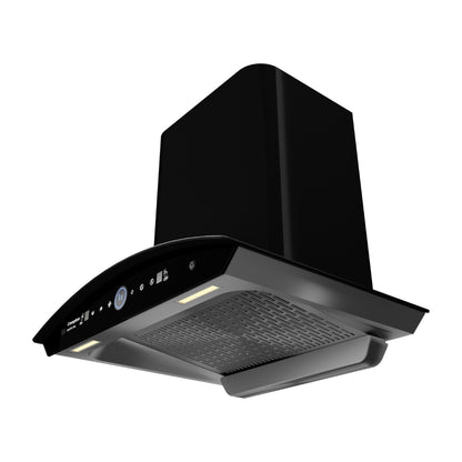 Crompton 60 cm Wall Mounted Chimney QuietPro Plus CHD-QPPC60FLE-MBL