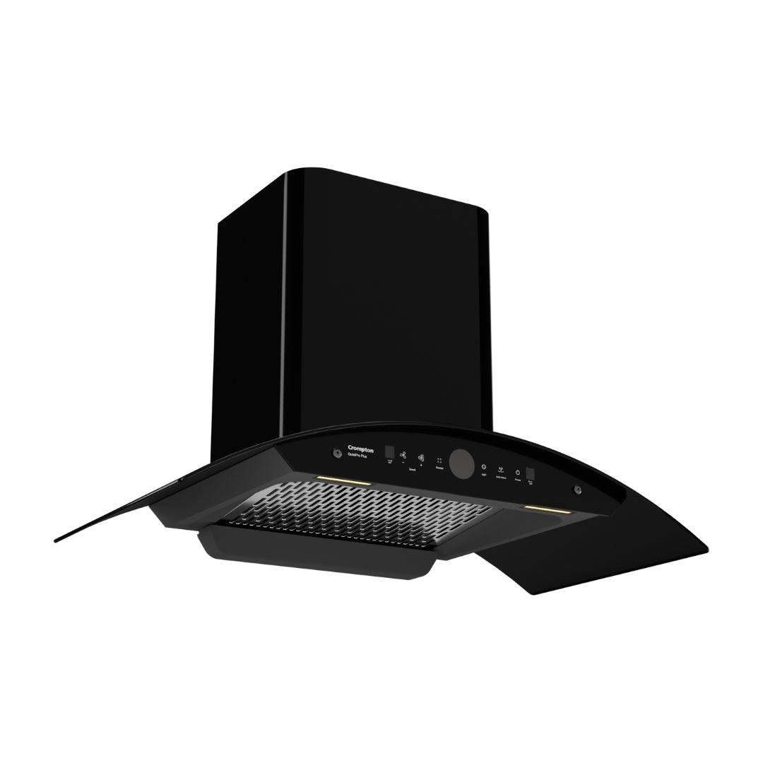 Crompton 90 cm Wall Mounted Chimney QuietPro Plus CHD-QPPC90FLE-MBL