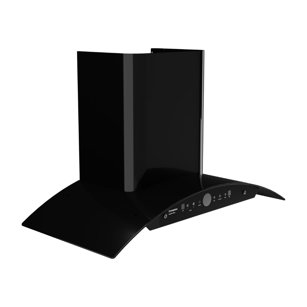 Crompton 90 cm Wall Mounted Chimney QuietPro Plus CHD-QPPC90FLE-MBL